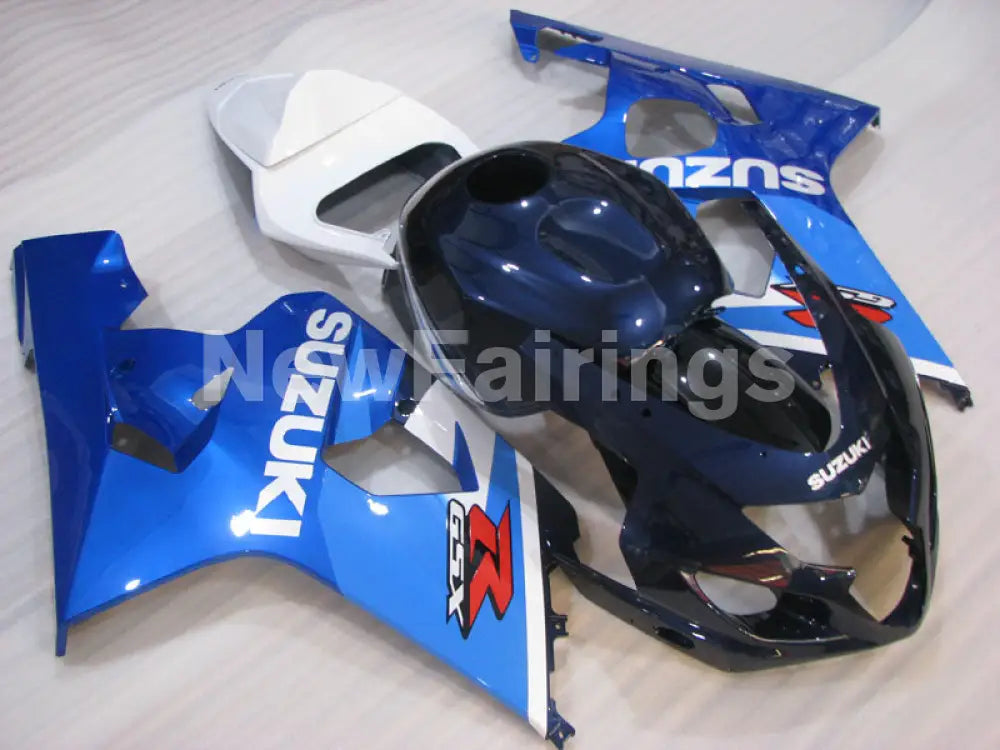 Blue White Black Factory Style - GSX-R750 04-05 Fairing Kit