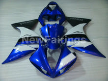 Carica l&#39;immagine nel visualizzatore di Gallery, Blue White Black Factory Style - YZF-R1 12-14 Fairing Kit