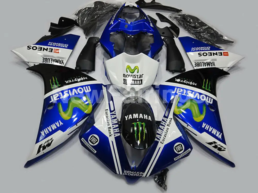 Blue White Black Movistar - YZF-R1 09-11 Fairing Kit