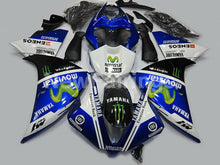 Carica l&#39;immagine nel visualizzatore di Gallery, Blue White Black Movistar - YZF-R1 09-11 Fairing Kit