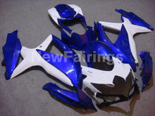 Carica l&#39;immagine nel visualizzatore di Gallery, Blue and White No decals - GSX-R750 08-10 Fairing Kit