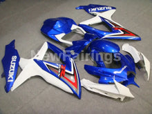 Carica l&#39;immagine nel visualizzatore di Gallery, Blue White Factory Style - GSX-R750 08-10 Fairing Kit