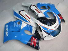 Carica l&#39;immagine nel visualizzatore di Gallery, Blue White Factory Style - GSX-R750 96-99 Fairing Kit