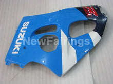 Carica l&#39;immagine nel visualizzatore di Gallery, Blue White Factory Style - GSX-R750 96-99 Fairing Kit