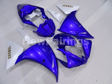 Carica l&#39;immagine nel visualizzatore di Gallery, Blue White Factory Style - YZF-R1 09-11 Fairing Kit