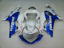 Carica l&#39;immagine nel visualizzatore di Gallery, Blue and White Jordan - GSX-R600 01-03 Fairing Kit -