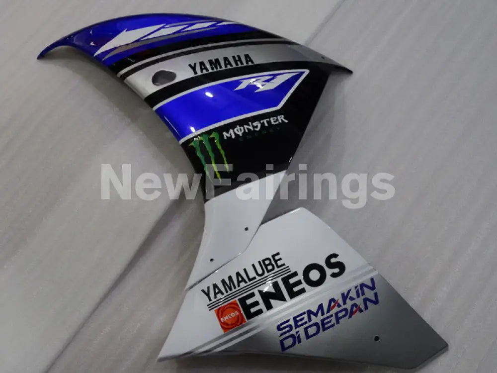 Blue White Monster - YZF-R1 12-14 Fairing Kit - Vehicles &