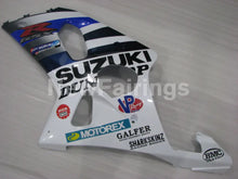 Carica l&#39;immagine nel visualizzatore di Gallery, Blue and White MOTOREX - GSX - R1000 00 - 02 Fairing Kit