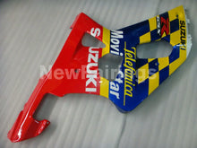 Carica l&#39;immagine nel visualizzatore di Gallery, Blue and Yellow Red Movistar - GSX-R600 01-03 Fairing Kit -