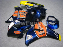 Carica l&#39;immagine nel visualizzatore di Gallery, Deep Blue and Orange HM plant - CBR1000RR 08-11 Fairing Kit