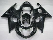 Carica l&#39;immagine nel visualizzatore di Gallery, Gloss Black No decals - GSX - R1000 00 - 02 Fairing Kit