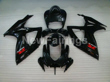 Carica l&#39;immagine nel visualizzatore di Gallery, Gloss Black Factory Style - GSX-R750 06-07 Fairing Kit