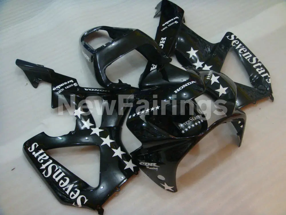 Gloss Black SevenStars - CBR 929 RR 00-01 Fairing Kit -