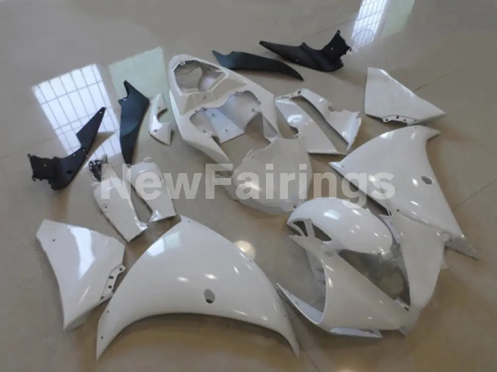 Gloss White decals - YZF-R1 12-14 Fairing Kit - Vehicles &