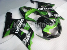 Carica l&#39;immagine nel visualizzatore di Gallery, Green and Black Factory Style - GSX-R750 00-03 Fairing Kit