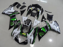 Carica l&#39;immagine nel visualizzatore di Gallery, Green and Black White Monster - GSX-R600 11-24 Fairing Kit