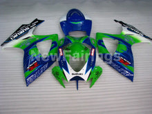 Carica l&#39;immagine nel visualizzatore di Gallery, Green and White Blue Corona - GSX-R750 06-07 Fairing Kit