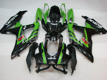 Carica l&#39;immagine nel visualizzatore di Gallery, Green and Black Factory Style - GSX-R750 08-10 Fairing Kit