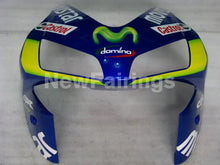 Carica l&#39;immagine nel visualizzatore di Gallery, Green and Blue Movistar - CBR600RR 03-04 Fairing Kit -