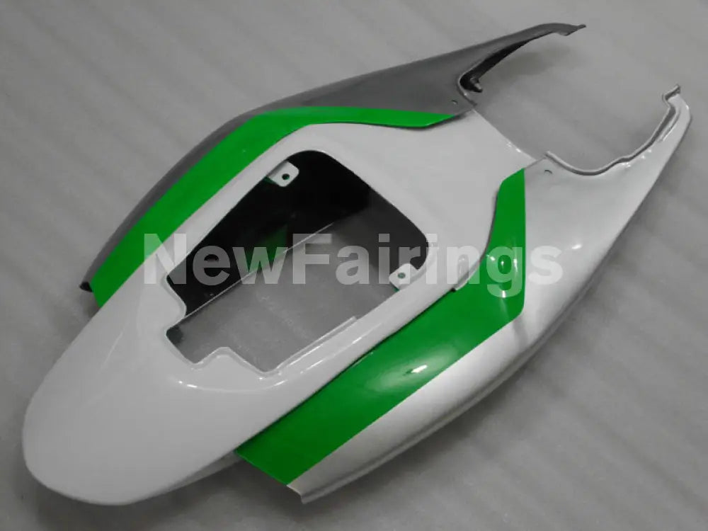 Green and White Silver Factory Style - GSX-R750 06-07