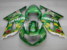 Carica l&#39;immagine nel visualizzatore di Gallery, Green and Yellow Movistar - GSX-R600 01-03 Fairing Kit -