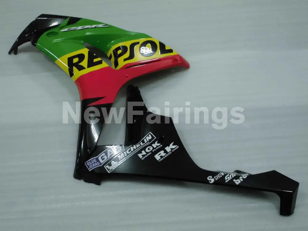 Green and Yellow Red Repsol - CBR1000RR 06-07 Fairing Kit -