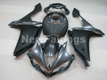 Carica l&#39;immagine nel visualizzatore di Gallery, Grey Matte Black decals - YZF-R1 07-08 Fairing Kit