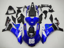 Carica l&#39;immagine nel visualizzatore di Gallery, Blue and Black White Monster - YZF-R1 15-19 Fairing Kit