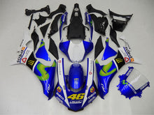 Carica l&#39;immagine nel visualizzatore di Gallery, Blue and White Movistar - YZF-R1 15-19 Fairing Kit