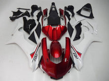 Carica l&#39;immagine nel visualizzatore di Gallery, White and Red Factory Style - YZF-R1 15-19 Fairing Kit