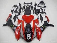 Carica l&#39;immagine nel visualizzatore di Gallery, Number 5 Red and Black Factory Style - YZF-R1 15-19 Fairing Kit