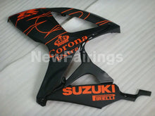 Carica l&#39;immagine nel visualizzatore di Gallery, Matte Black and Orange Corona - GSX-R600 06-07 Fairing Kit