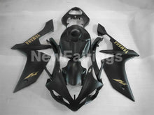 Carica l&#39;immagine nel visualizzatore di Gallery, Matte Black white Golden Stickers Factory Style - YZF-R1