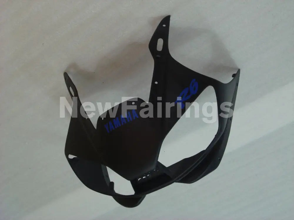 Matte Black with Blue Decals Factory Style - YZF-R6 98-02 Fairing Kit Vehicles & Parts > Vehicle Parts & Accessories >