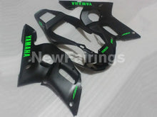 Carica l&#39;immagine nel visualizzatore di Gallery, Matte Black with Green Decals Factory Style - YZF-R6 98-02 Fairing Kit Vehicles &amp; Parts &gt; Vehicle Parts &amp; Accessories &gt;