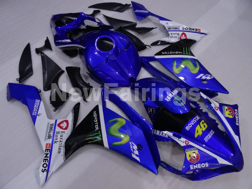 Number 46 Blue Black White Movistar - YZF-R1 07-08 Fairing