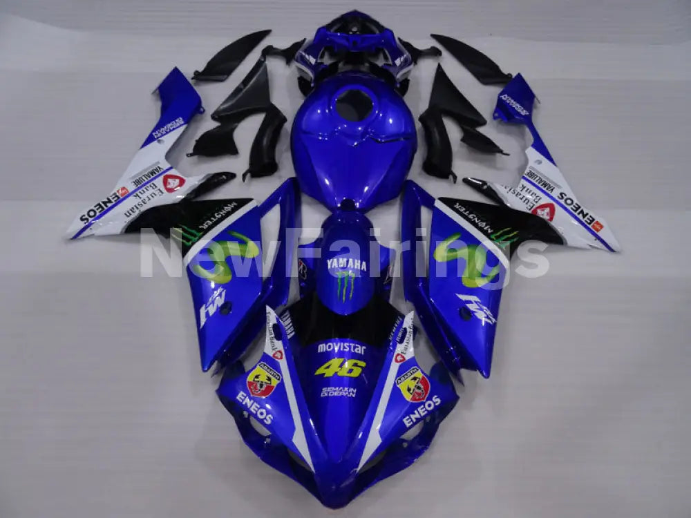 Number 46 Blue Black White Movistar - YZF-R1 07-08 Fairing