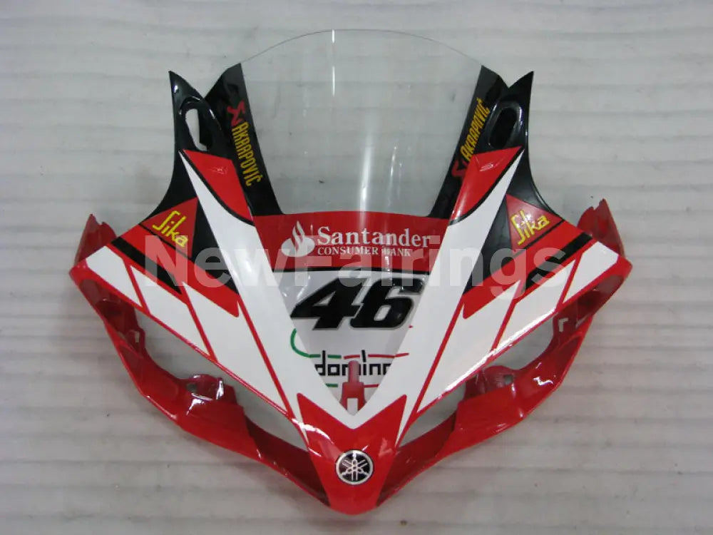 Number 46 Red Black White Santander - YZF-R1 07-08 Fairing