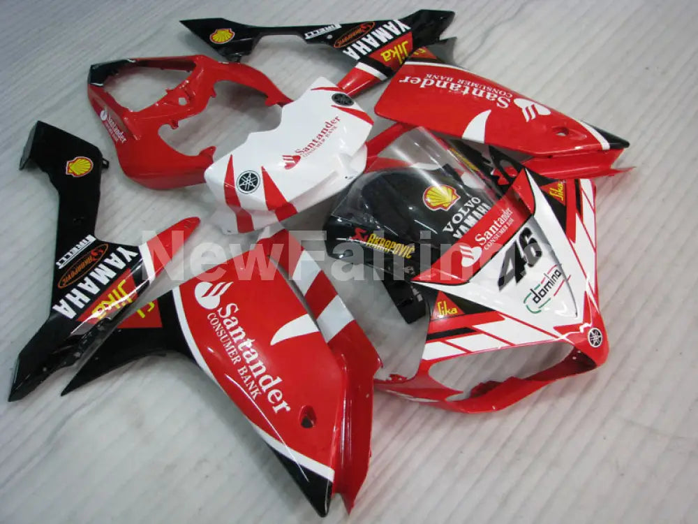 Number 46 Red Black White Santander - YZF-R1 07-08 Fairing