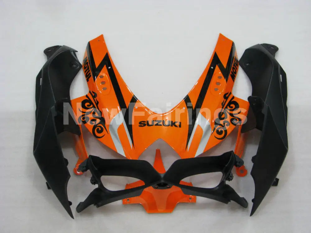 Orange and Black Corona - GSX-R750 08-10 Fairing Kit