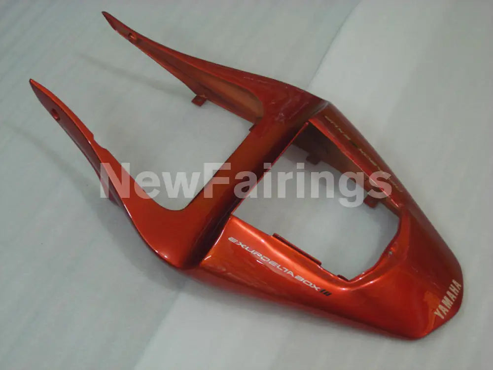 Orange and Matte Black Factory Style - YZF-R1 00-01 Fairing