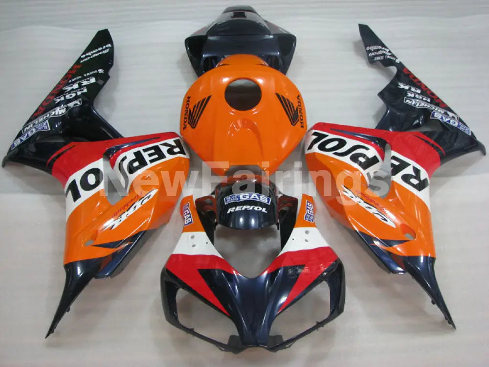 Orange Deep Blue and Red Repsol - CBR1000RR 06-07 Fairing