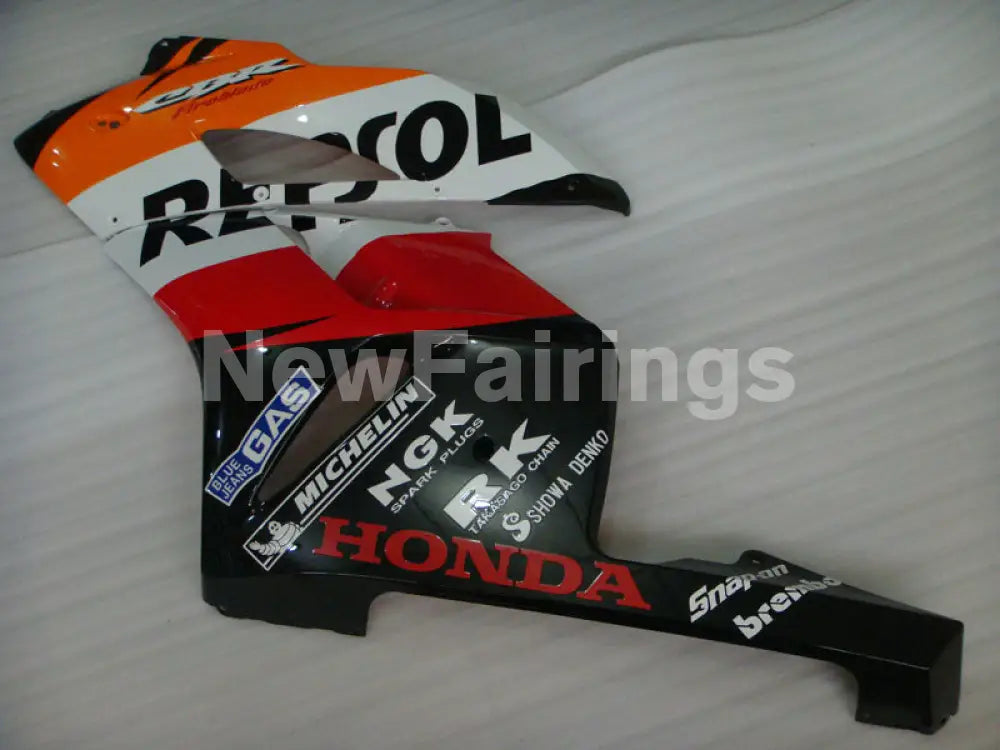 Orange Red Black Repsol - CBR1000RR 04-05 Fairing Kit -