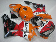 Carica l&#39;immagine nel visualizzatore di Gallery, Orange Red and Black Repsol - CBR600RR 13-23 Fairing Kit -