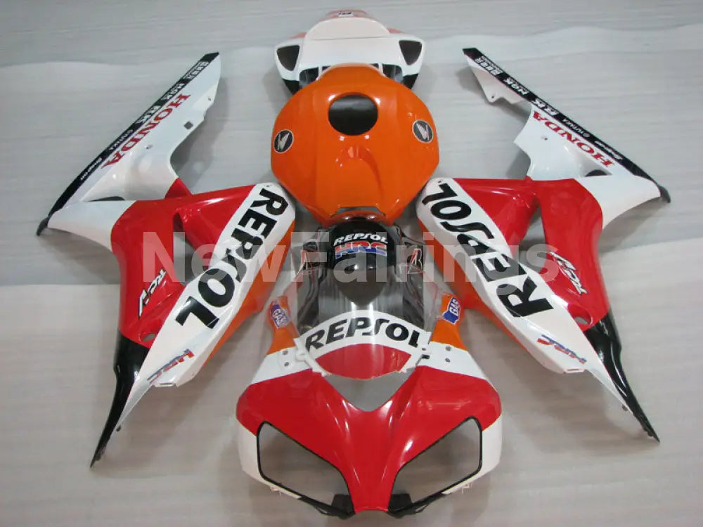 Orange White and Red Repsol - CBR1000RR 06-07 Fairing Kit -