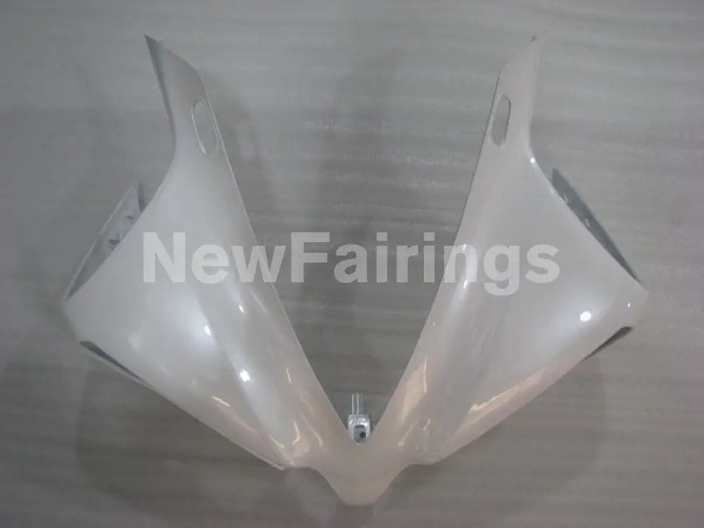 Pearl White Matte Black decals - YZF-R1 09-11 Fairing Kit