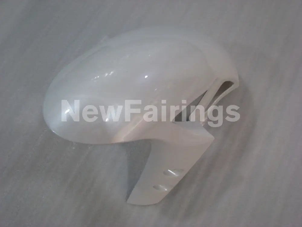 Pearl White Matte Black decals - YZF-R1 09-11 Fairing Kit