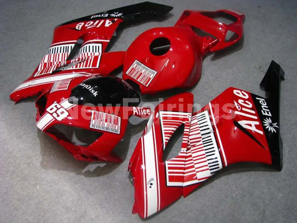 Red and Black Alice - CBR1000RR 04-05 Fairing Kit - Vehicles