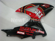 Carica l&#39;immagine nel visualizzatore di Gallery, Red and Black Lucky Strike - GSX-R750 08-10 Fairing Kit