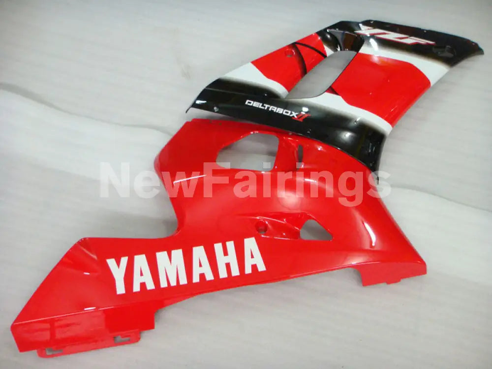 Red and Black White Factory Style - YZF-R6 98-02 Fairing Kit Vehicles & Parts > Vehicle Parts & Accessories > Motor